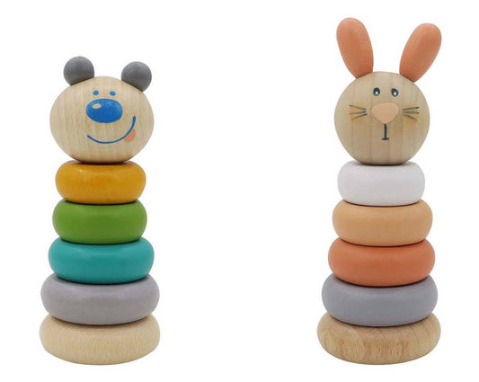 Wooden Stacking Toy - Glee Garden