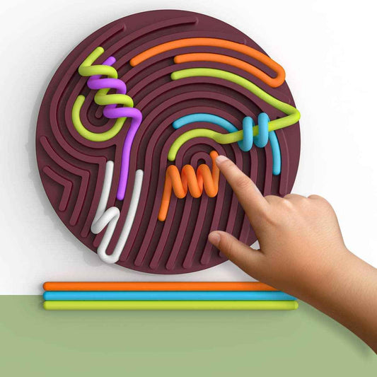 Silicone Sensory Activity Board: Kids and Adults Stress Relief Toy