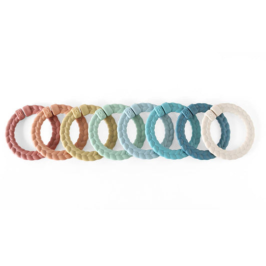 Itzy Ritzy Canada - Bitzy Bespoke Itzy Rings™ Linking Ring Set: Rainbow