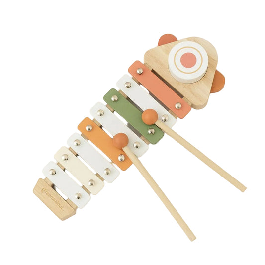 Wooden Xylophone - 8 Key Musical Toy - Ages 1+