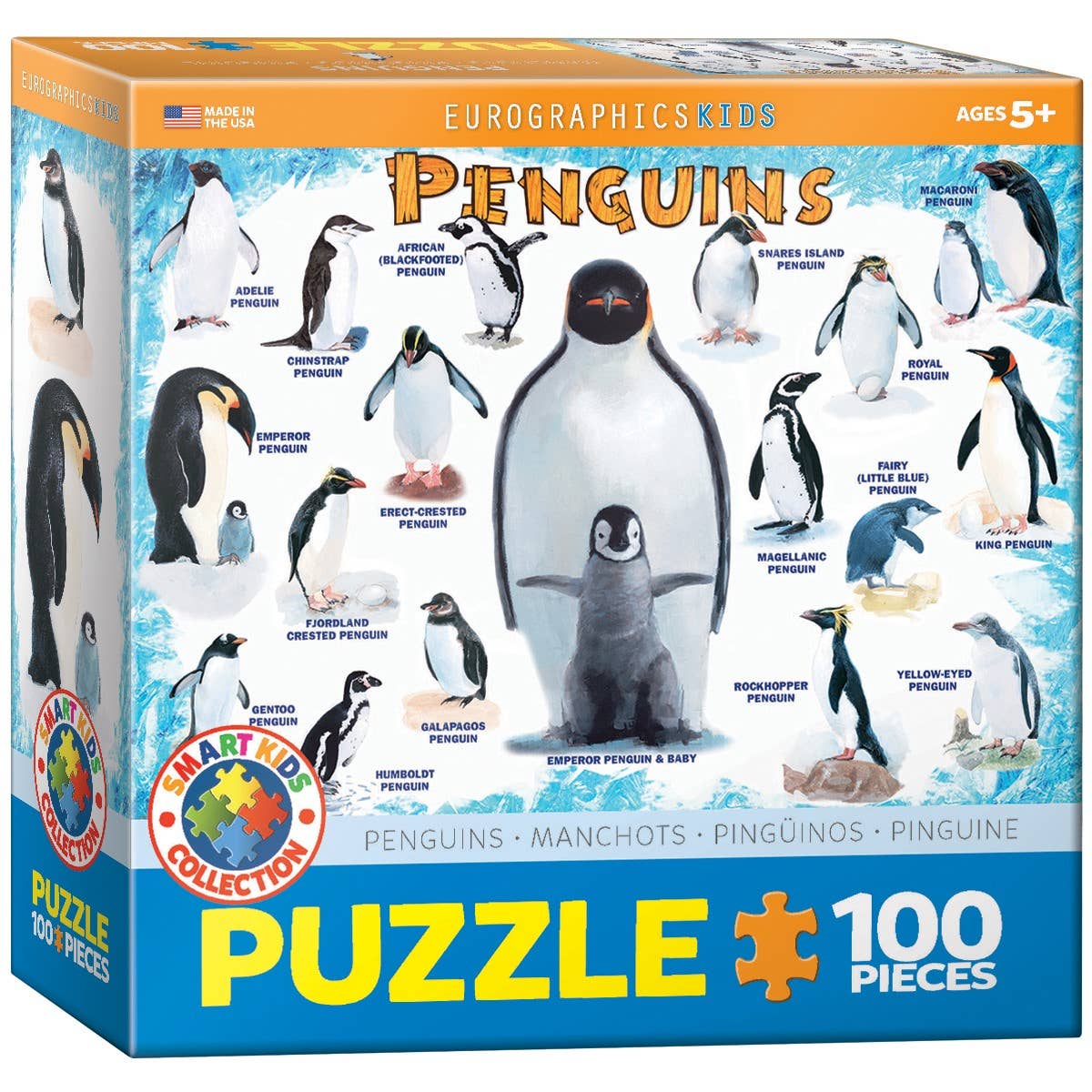 Eurographics Puzzles Canada - Penguins - Premium Quality
