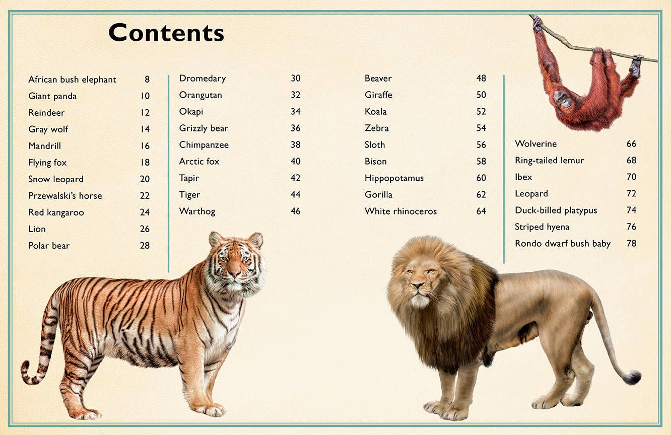 Insight Editions - The Magnificent Book of Animals