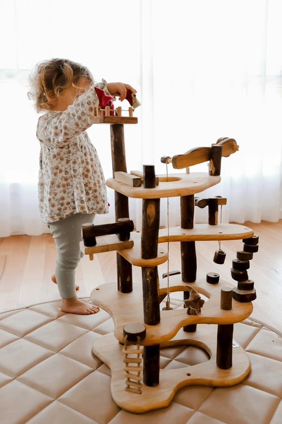 Three Level Tree House Play Set - QToysUSA - Glee Garden