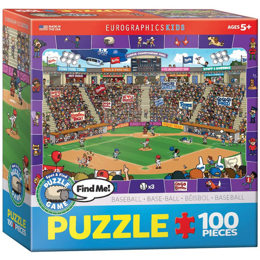 Eurographics Puzzles Canada - Baseball - Premium Quality