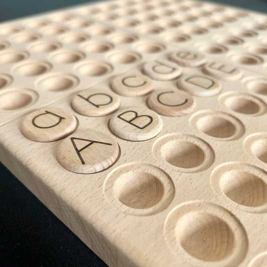 Tree Fort Toys - Wood Hundred Board Montessori 100 Frame - Made in Canada