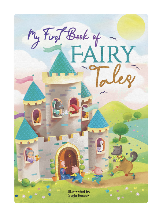 Little Hippo Books - My First Book of Fairy Tales- Children's Padded Board Book