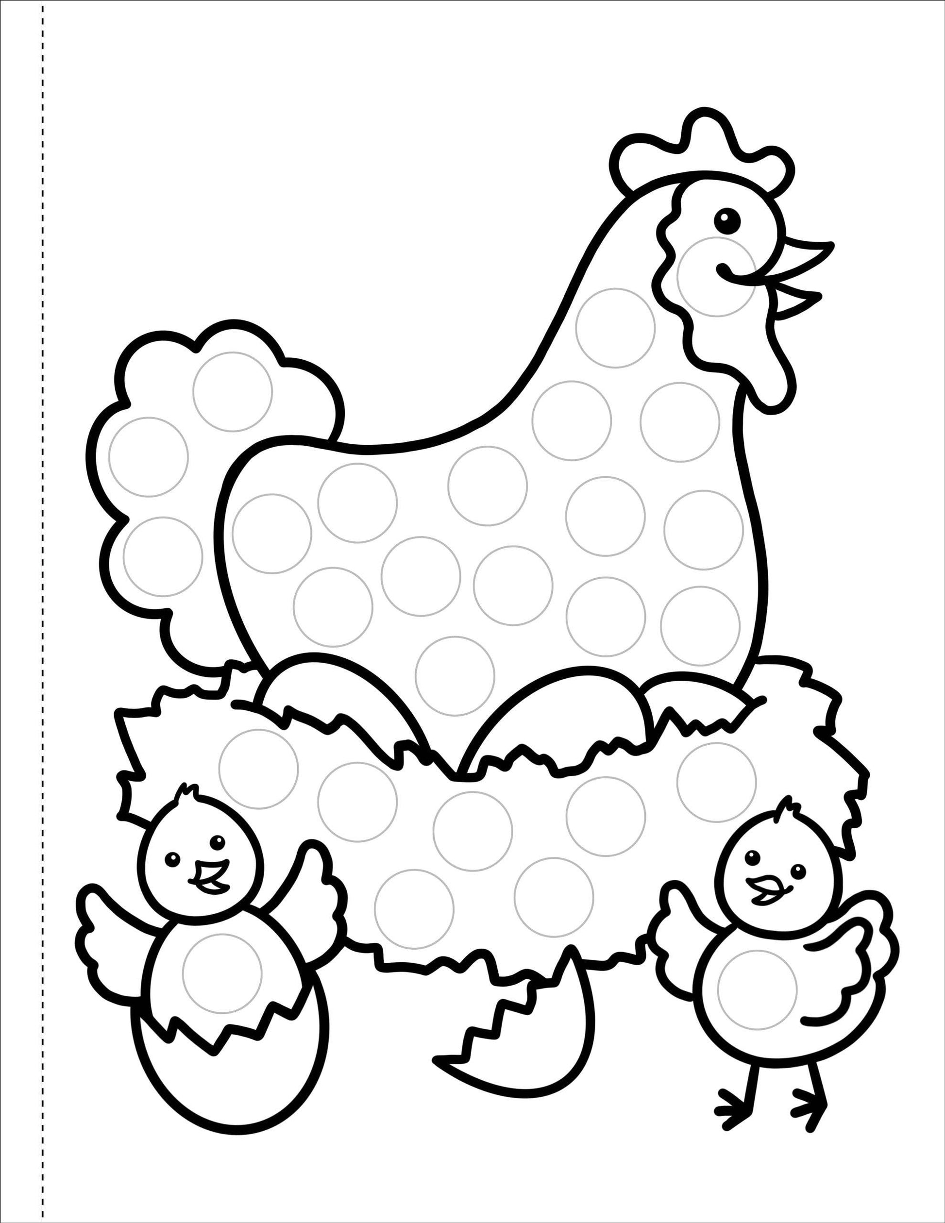 Peter Pauper Press - My First Dot Markers Coloring Book! Animals - Peter Pauper Press - Glee Garden