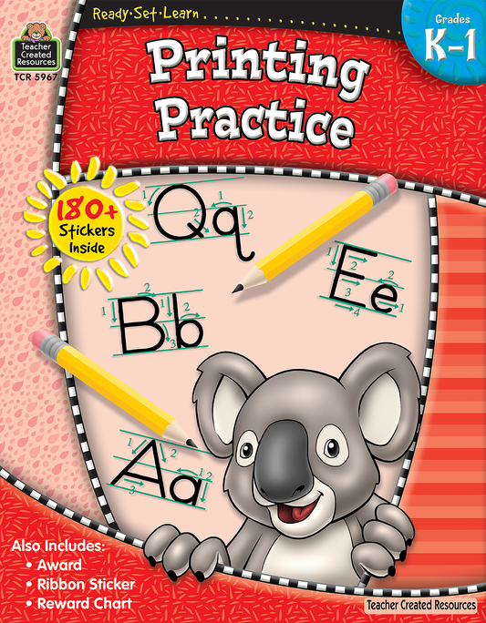 Teacher Created Resources - RSL: Printing Practice (Gr. K–1)