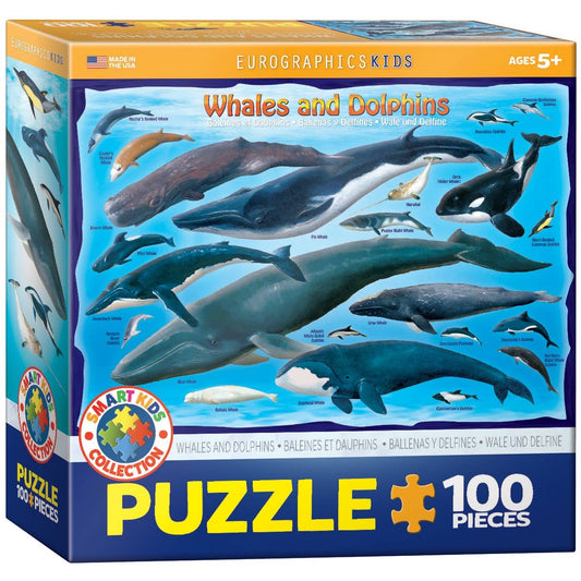 Eurographics Puzzles Canada - Whales and Dolphins - Premium Quality