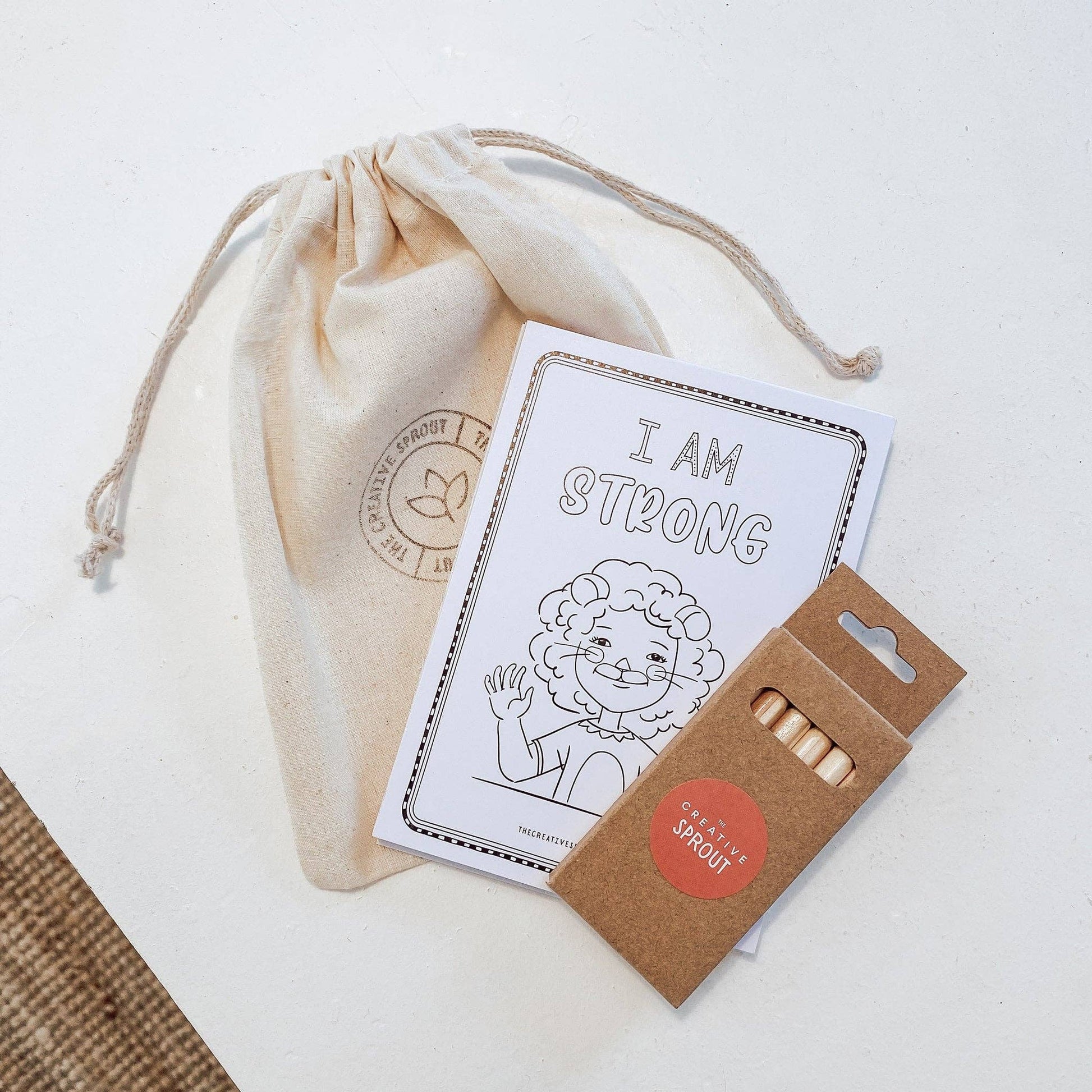 Affirmation Colouring Pages for Kids – Mindfulness Activity - The Creative Sprout - Glee Garden