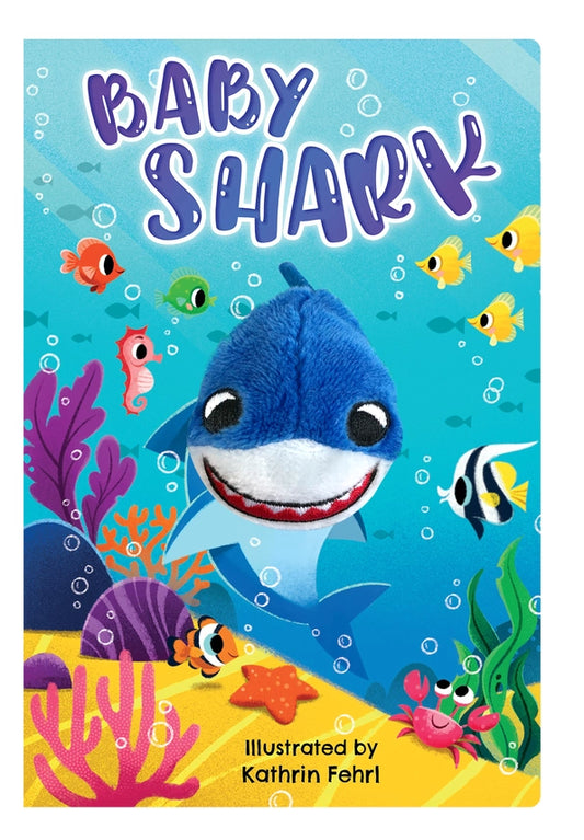 Baby Shark Finger Puppet Book - Little Hippo Books - Glee Garden