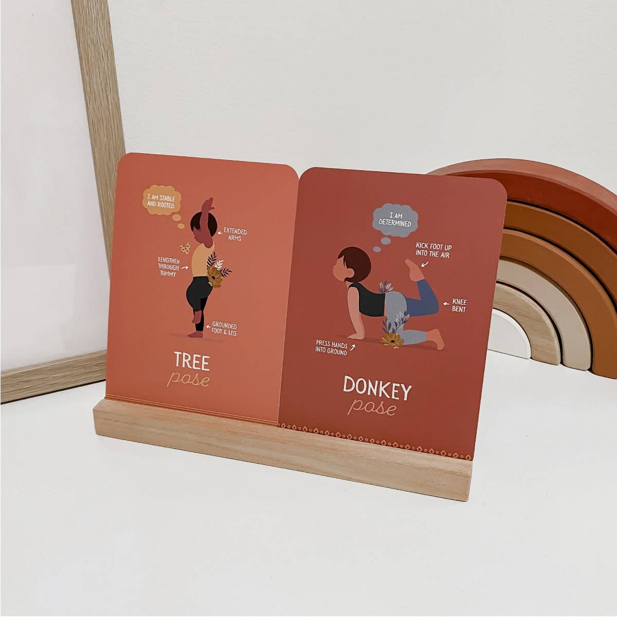 The Creative Sprout - Yoga Cards for Kids - Movement & Calm for Little ones - The Creative Sprout - Glee Garden
