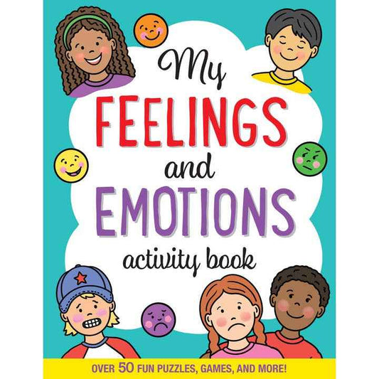 Feelings and Emotions Activity Book: Fun Puzzles, Games for Kids