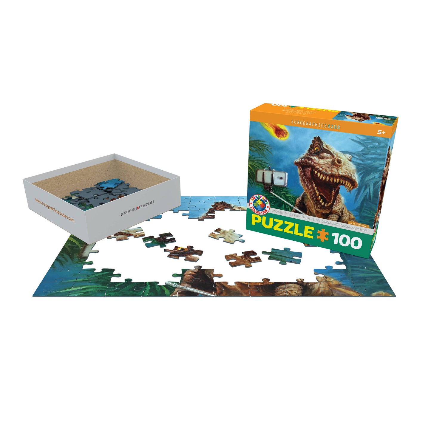 Eurographics Puzzles Canada - Dino Selfie - Premium Quality