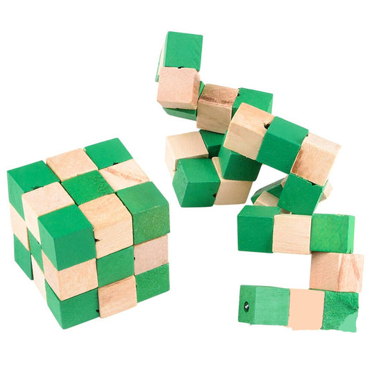 Wooden Magic Puzzle Cube - Bulk Educational Toy - Holiday Farm - Glee Garden