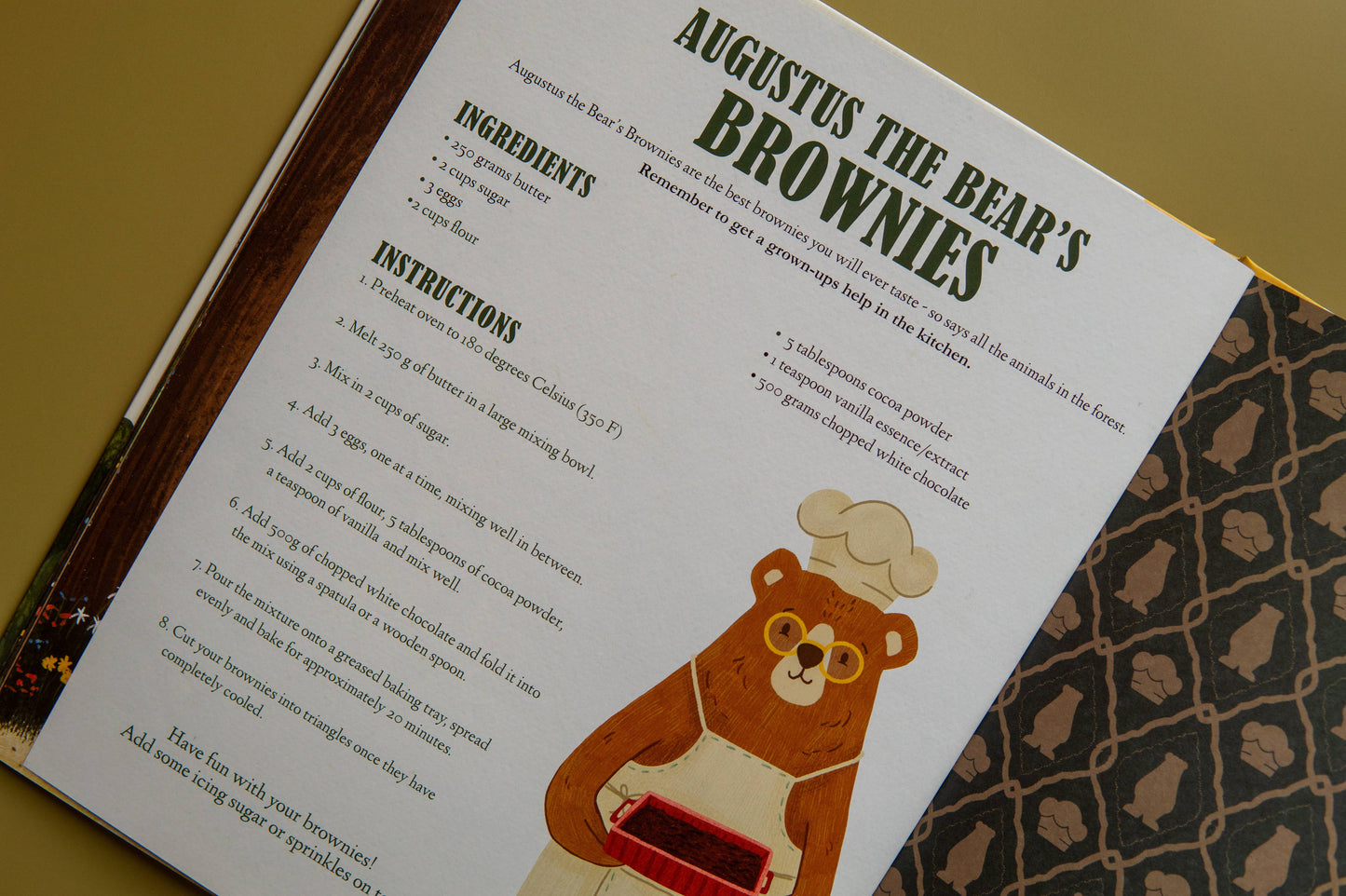 Brown Paper Fox - Augustus the Bear | Hardcover Picture Book | High Quality Books | Canadian Publisher
