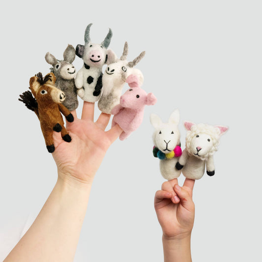 Finger Puppets Set - Glee Garden