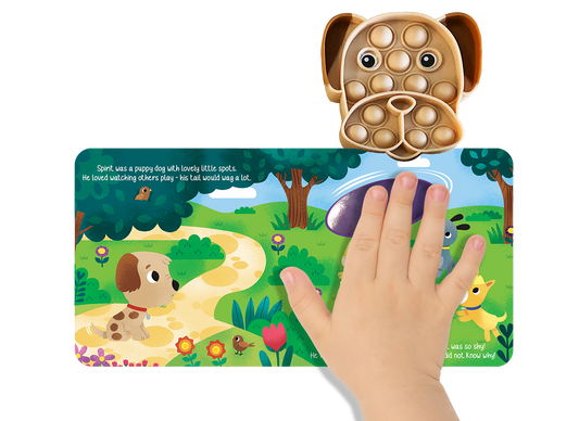 Little Hippo Books - Little Puppy - Your Sensory Fidget Friend