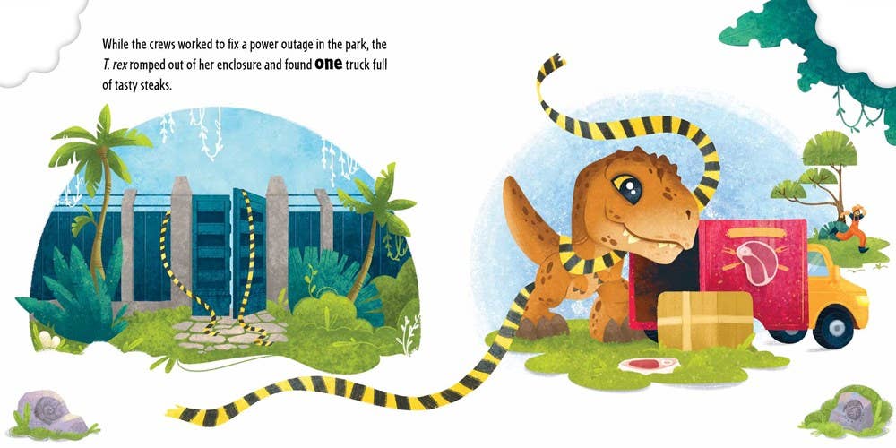 Insight Editions - Jurassic World: The Very Hungry Dinosaur (Board Book)