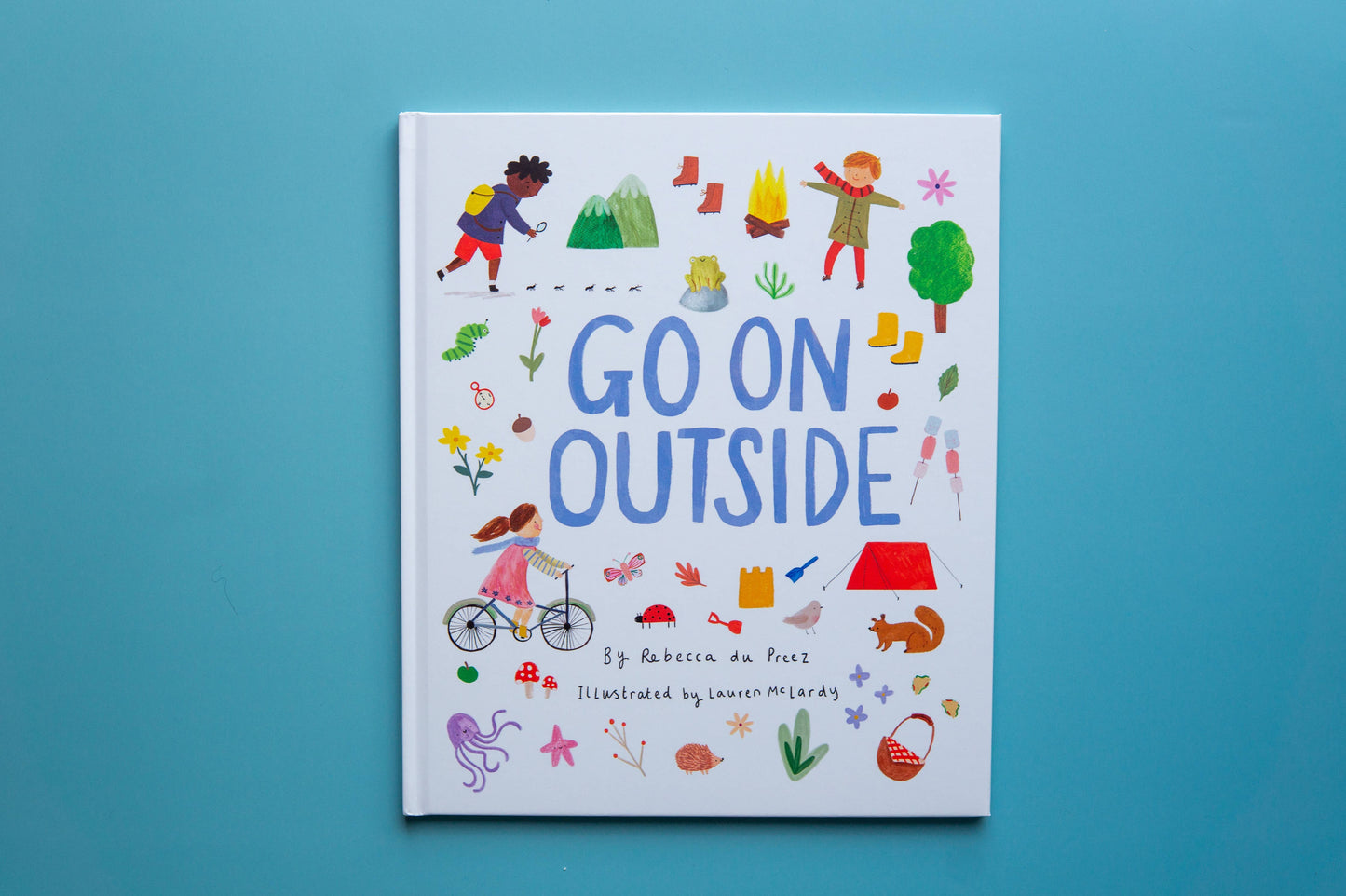 Brown Paper Fox - Go On Outside | Hardcover Picture Book | High Quality Books | Canadian Publisher