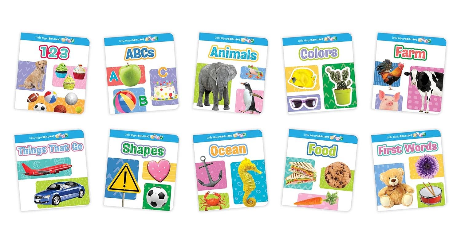 My First Library - Baby Book Set - Little Hippo Books - Glee Garden