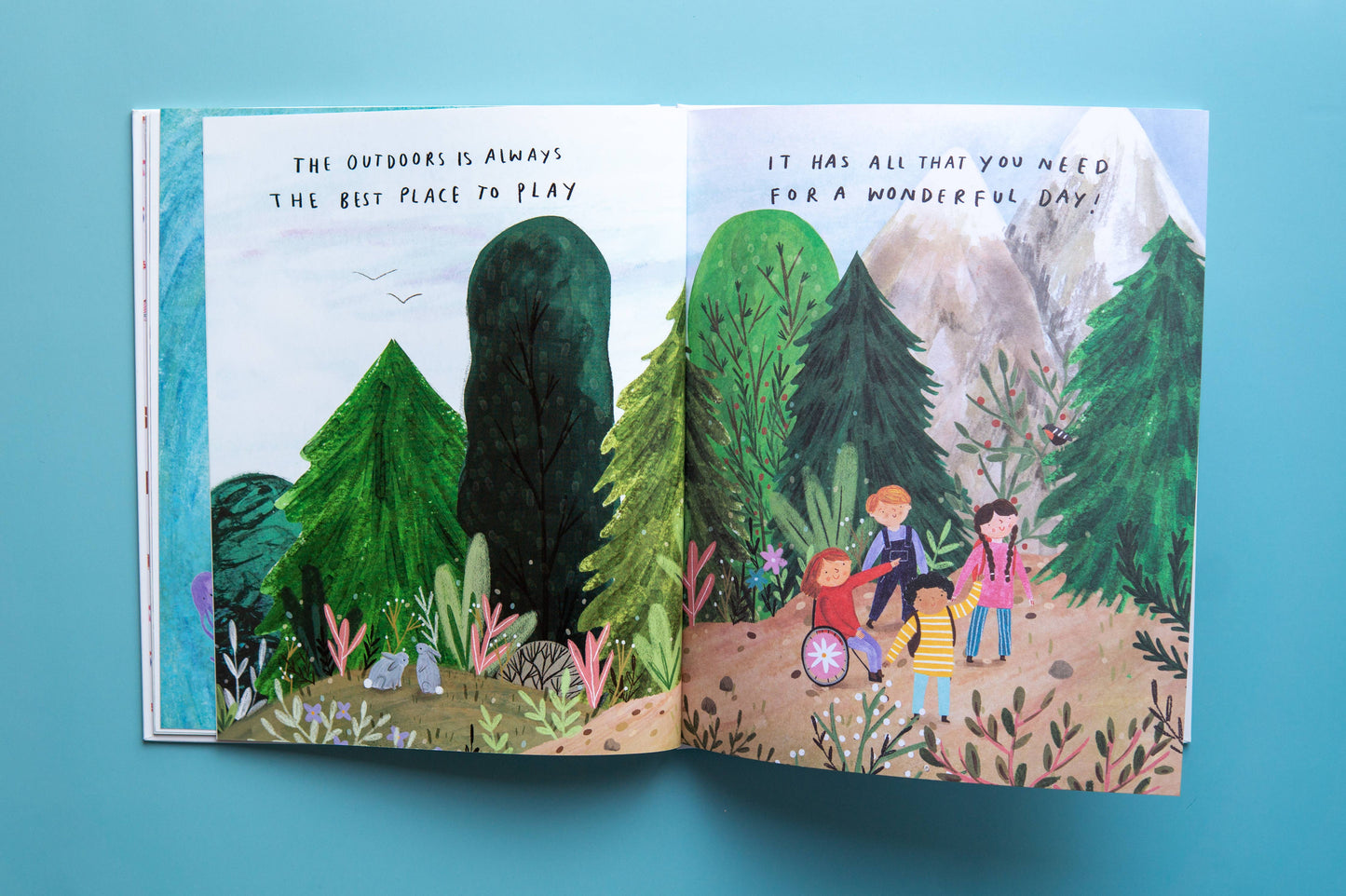Brown Paper Fox - Go On Outside | Hardcover Picture Book | High Quality Books | Canadian Publisher