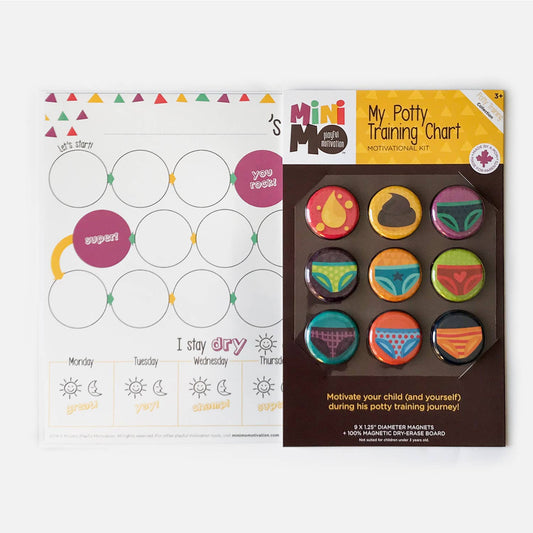 Minimo Playful Motivation - My Potty Training Chart
