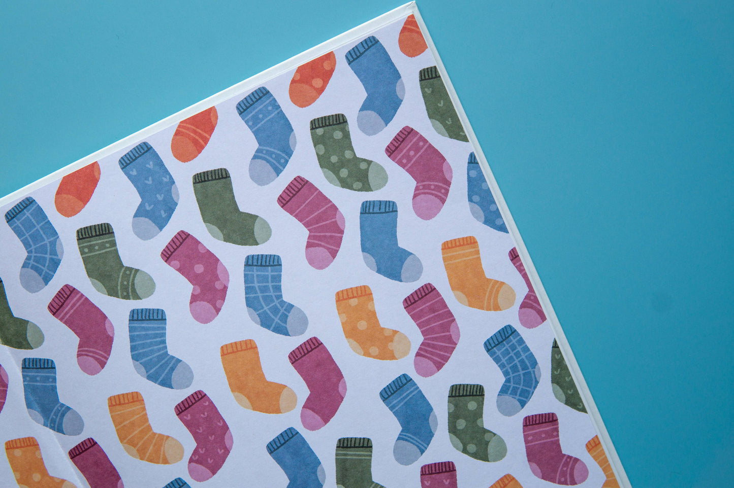 Brown Paper Fox - The Lost Sock | Hardcover Picture Book | High Quality Books | Canadian Publisher