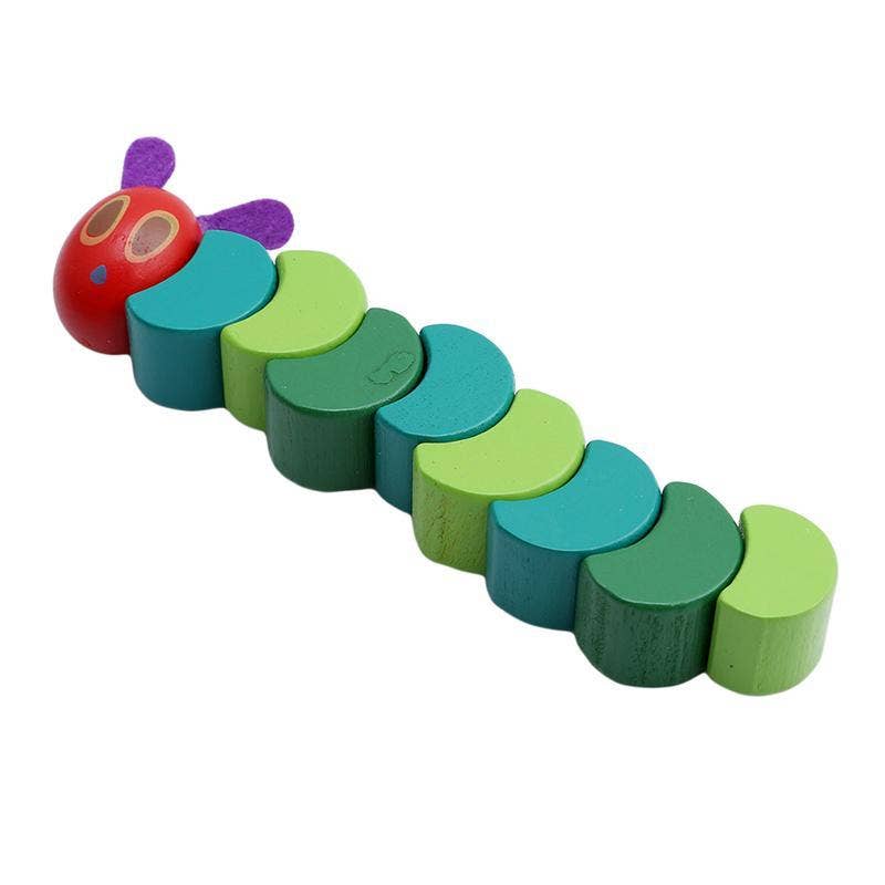 Wooden Children's Flexible Building Blocks Caterpillar Kids - KiddieKickz - Glee Garden