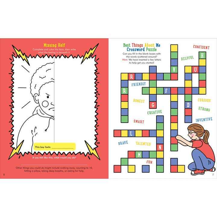 My Feelings and Emotions Activity Book - Peter Pauper Press - Glee Garden