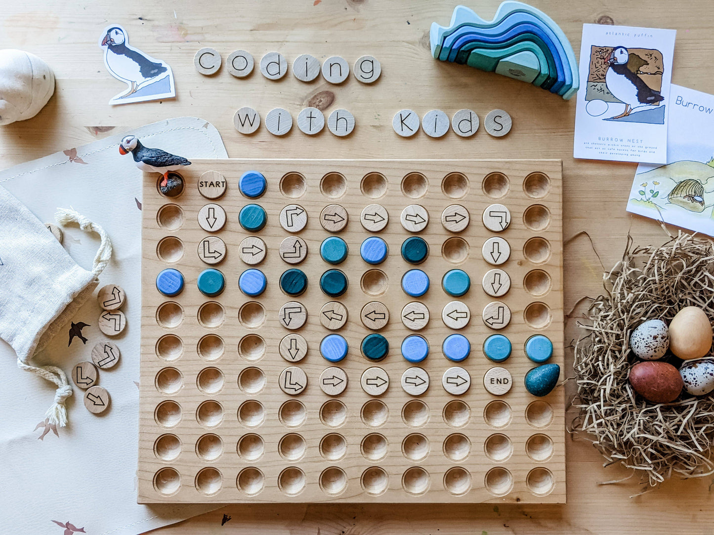 Tree Fort Toys - Coding Set (Mini 1") - Pieces Only - Made In Canada