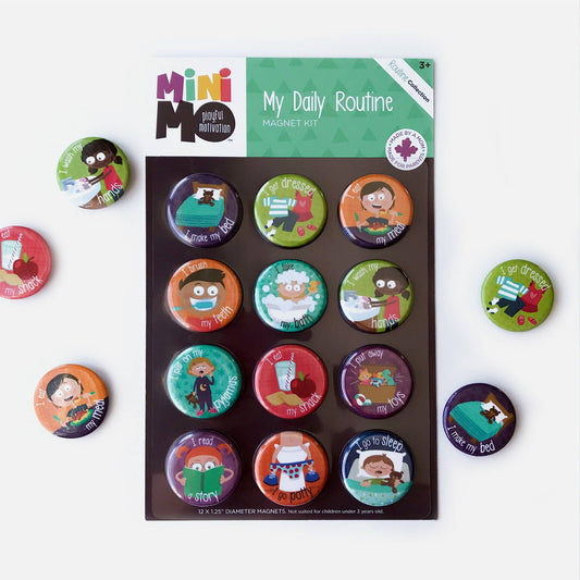 Minimo Playful Motivation - My Daily Routine - magnets only