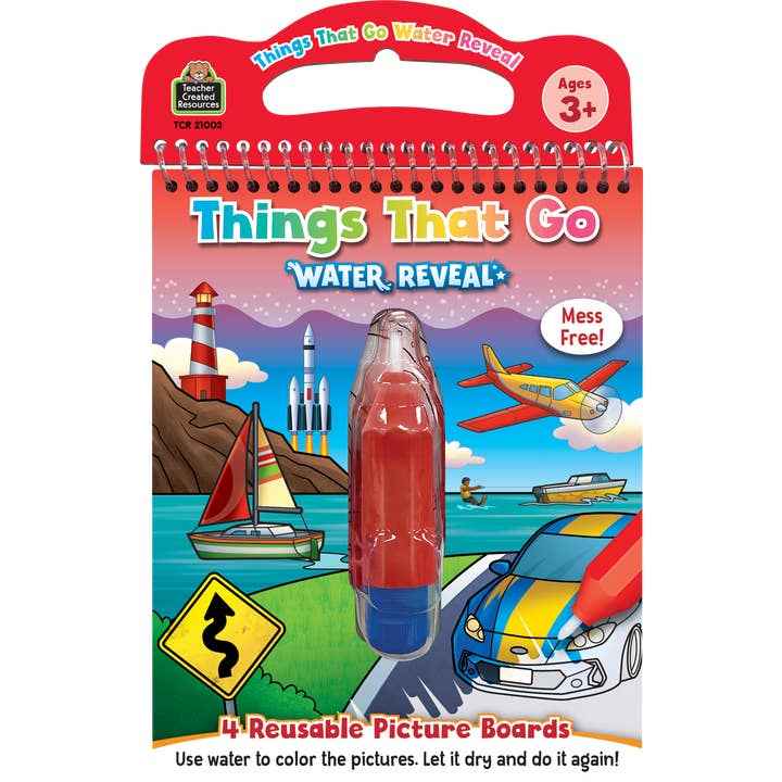 Things That Go Water Reveal - Teacher Created Resources - Glee Garden