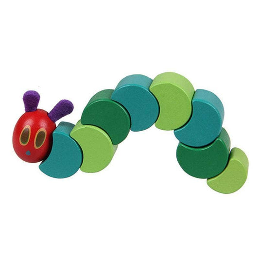 Wooden Children's Flexible Building Blocks Caterpillar Kids - Glee Garden
