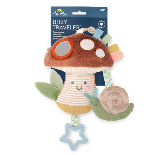 Itzy Ritzy - Bitzy Traveler™ - Mushroom - Itzy Ritzy - Glee Garden