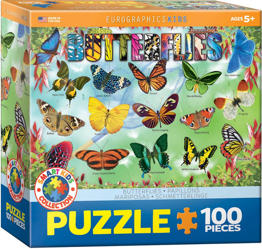 Eurographics Puzzles Canada - Butterflies - Premium Quality