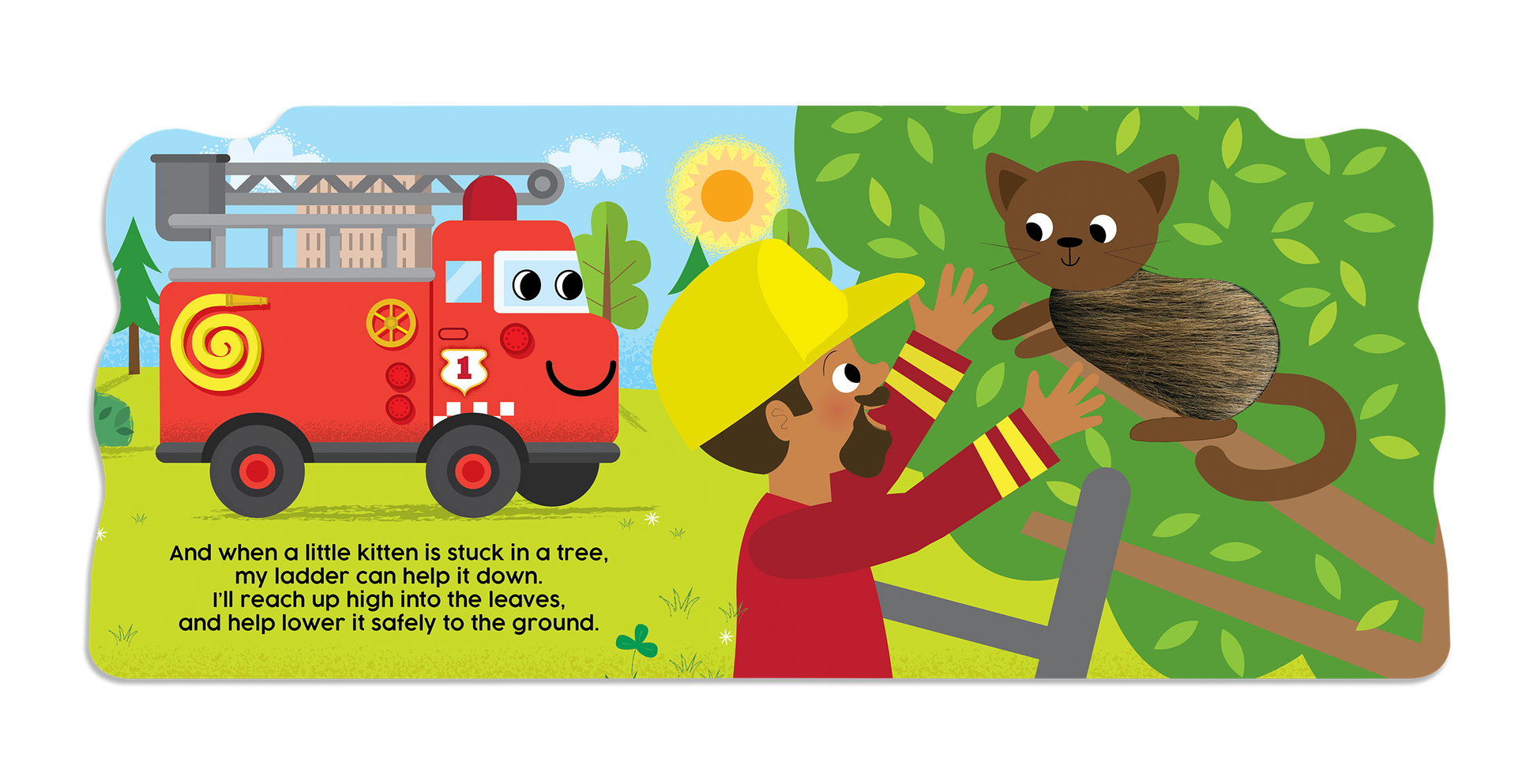 Little Hippo Books - Friendly Fire Truck - Little Hippo Books - Glee Garden
