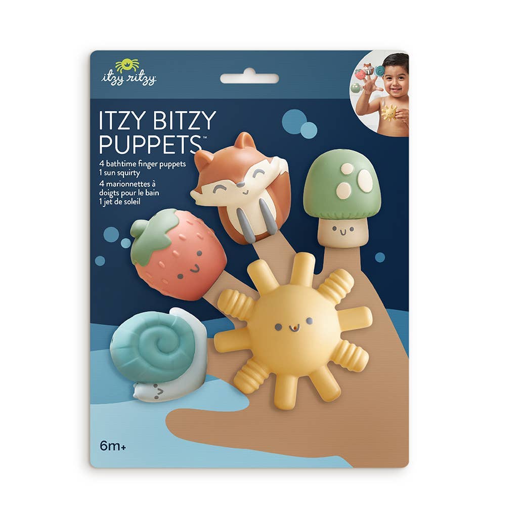 Itzy Ritzy Canada - Itzy Bitzy Puppets™ - Bath + Storytelling Toys: Itzy Friends