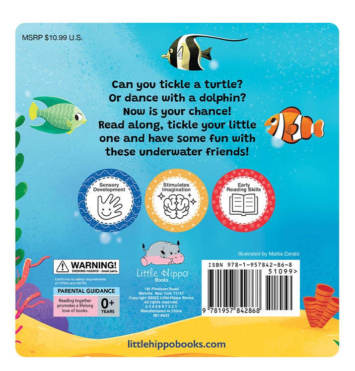 Can You Tickle a Turtle? - Touch and Feel - Little Hippo Books - Glee Garden