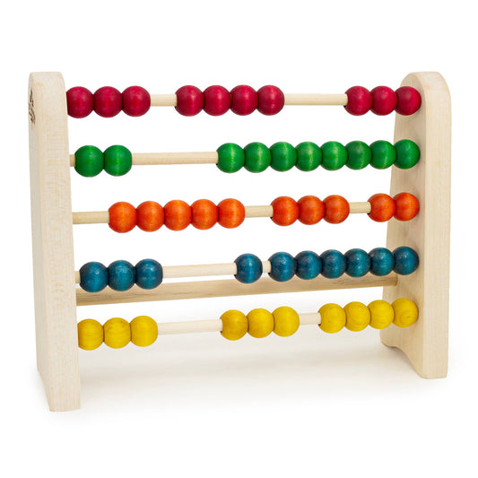 Toy Maker of Lunenburg - Colorful Wooden Abacus Counting Toy for Kids - Made In Canada - High Quality