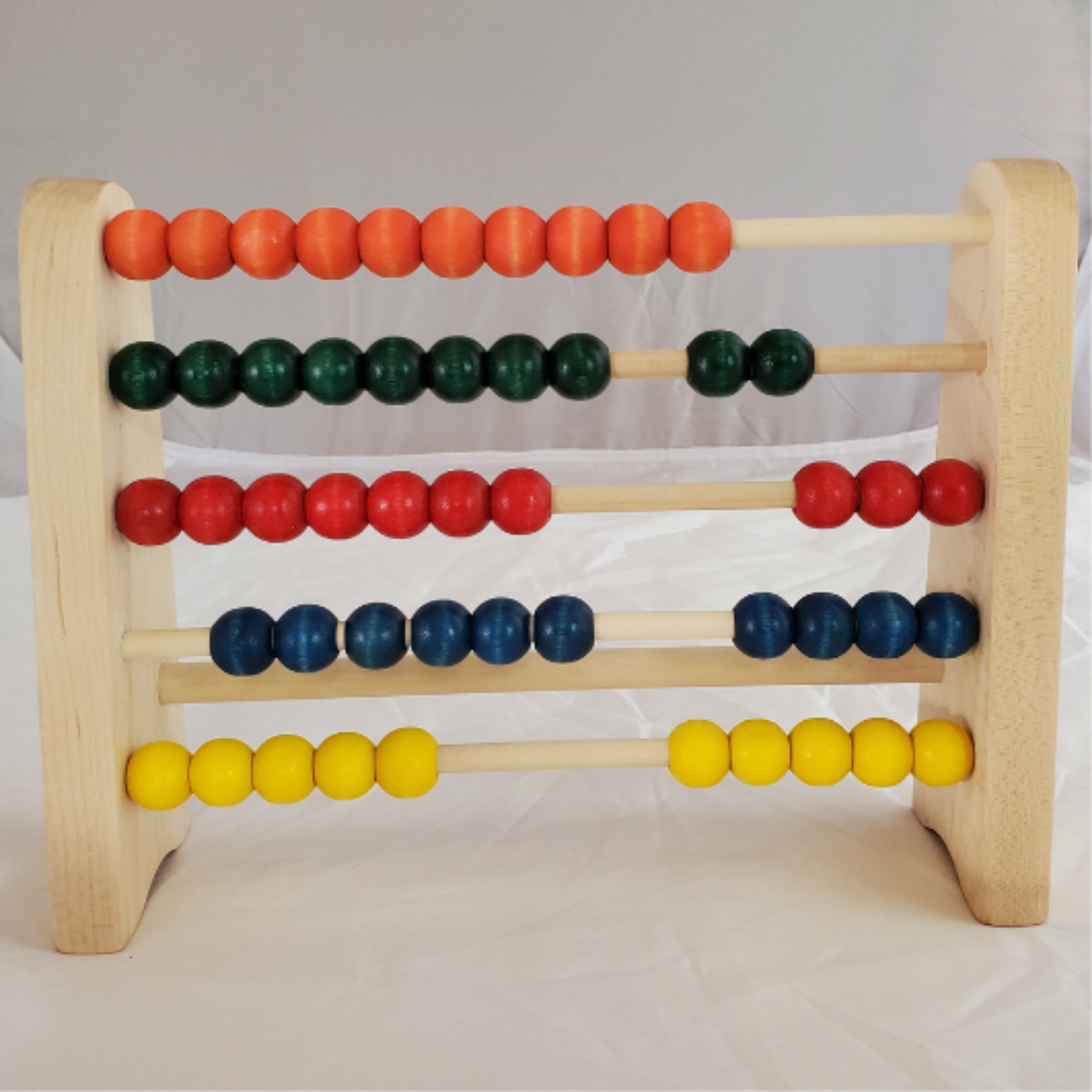 Toy Maker of Lunenburg - Colorful Wooden Abacus Counting Toy for Kids - Made In Canada - High Quality