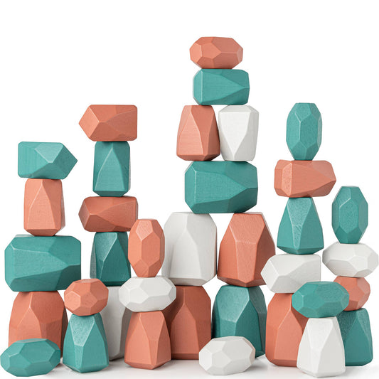 Comfy Cubs Stacking Blocks for Toddlers - Colorful, Educational & Sensory