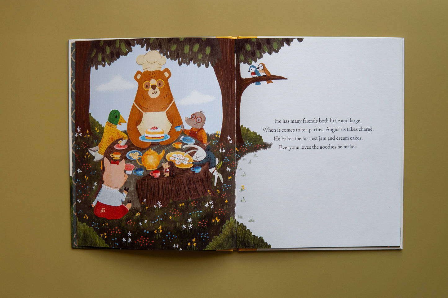 Brown Paper Fox - Augustus the Bear | Hardcover Picture Book | High Quality Books | Canadian Publisher