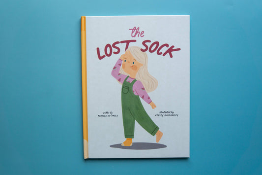 Brown Paper Fox - The Lost Sock | Hardcover Picture Book | High Quality Books | Canadian Publisher