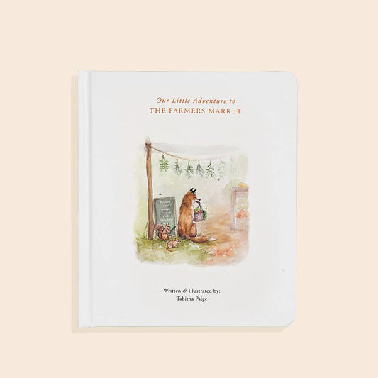 Our Little Adventure Farmers Market Board Book by Paige Tate