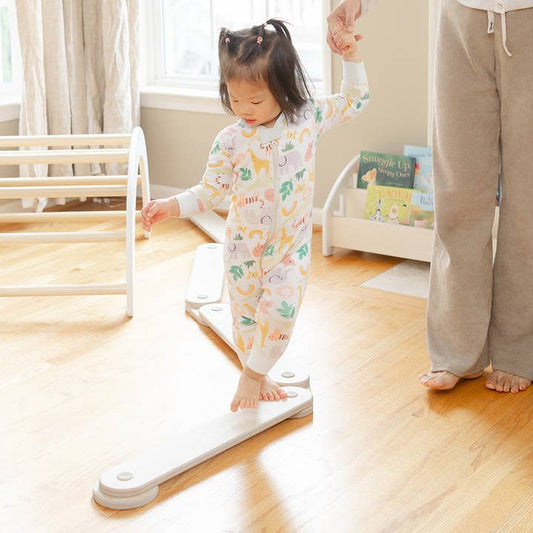 Toddler Wooden Balance Beam (4 Beams) - Blueberry and Third - Glee Garden
