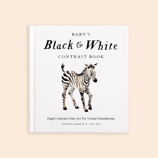 Baby's Black and White Contrast Book High Visual Stimulation