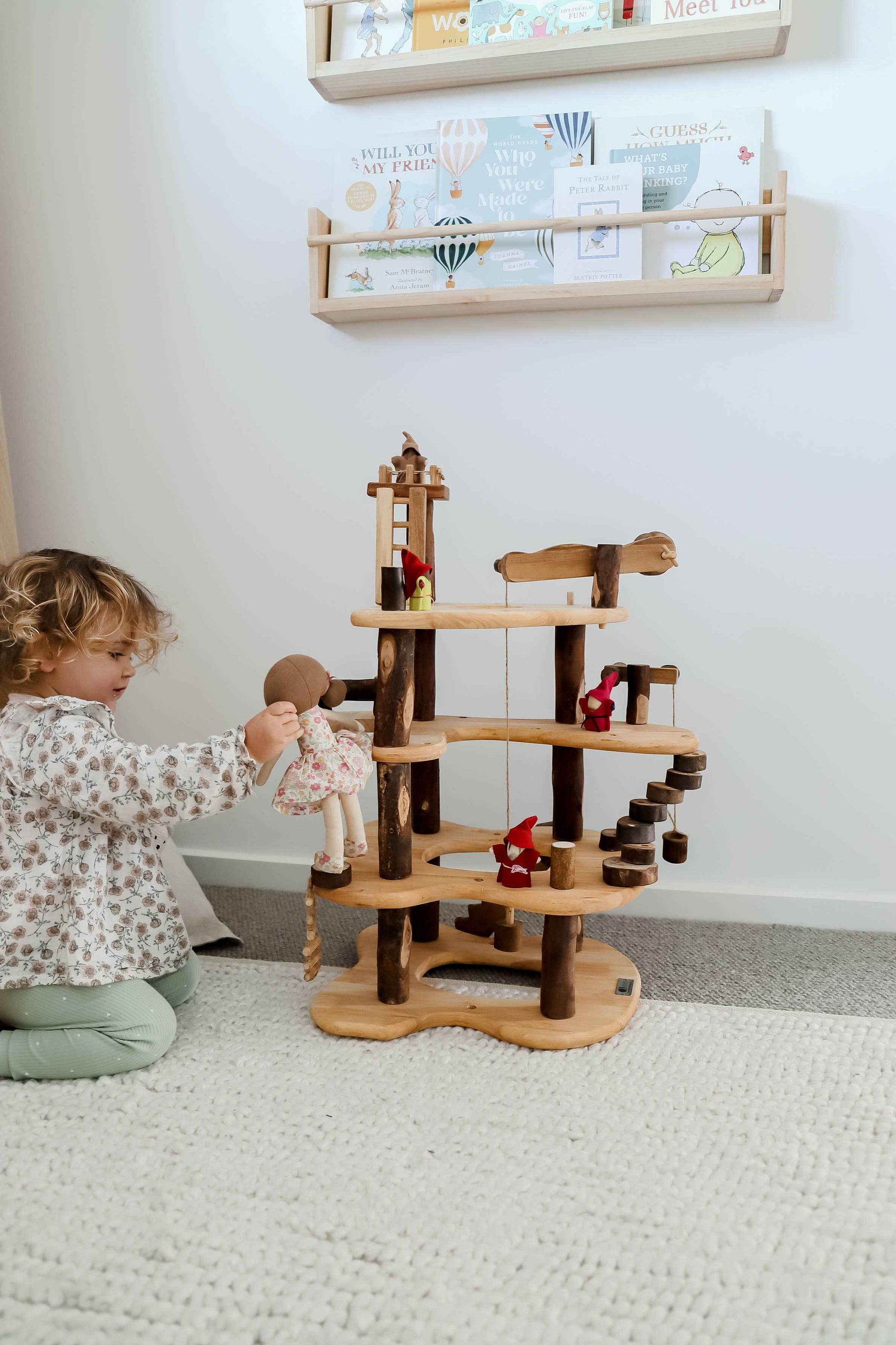Three Level Tree House Play Set - QToysUSA - Glee Garden